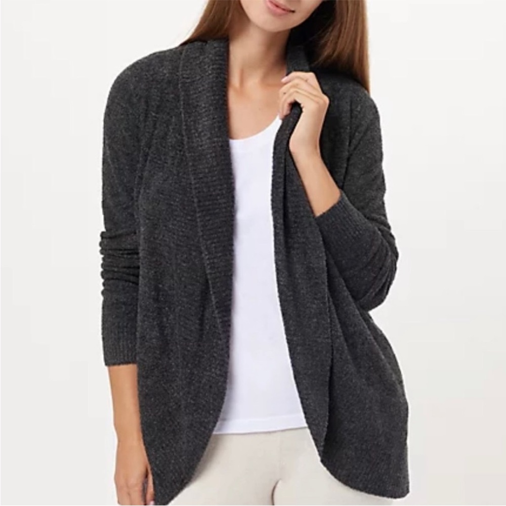 Barefoot Dreams CozyChic Lite Circle Cardigan Size Medium